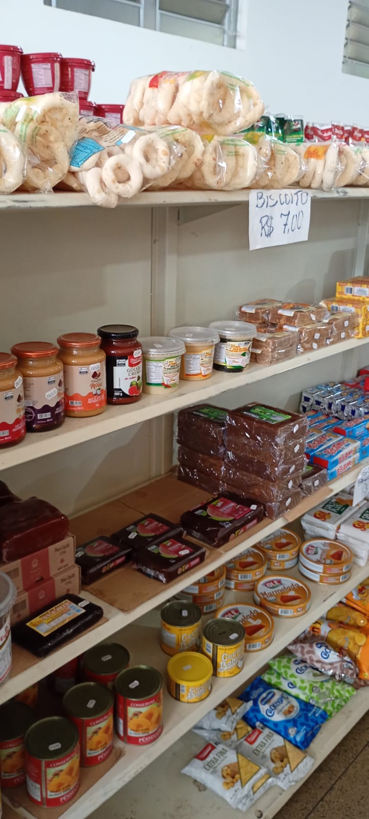 Biscoitos, Doces, Conservas e Enlatados
